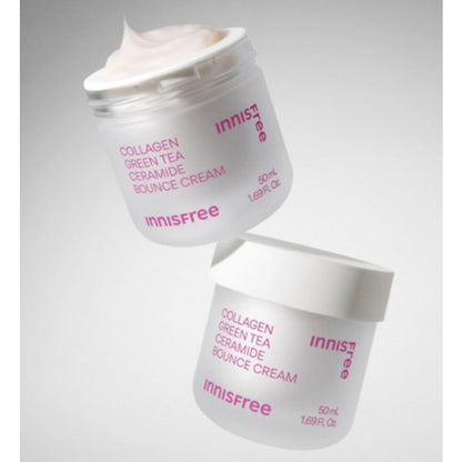 Innisfree Collagen Green Tea Ceramide Bounce Cream 50ml