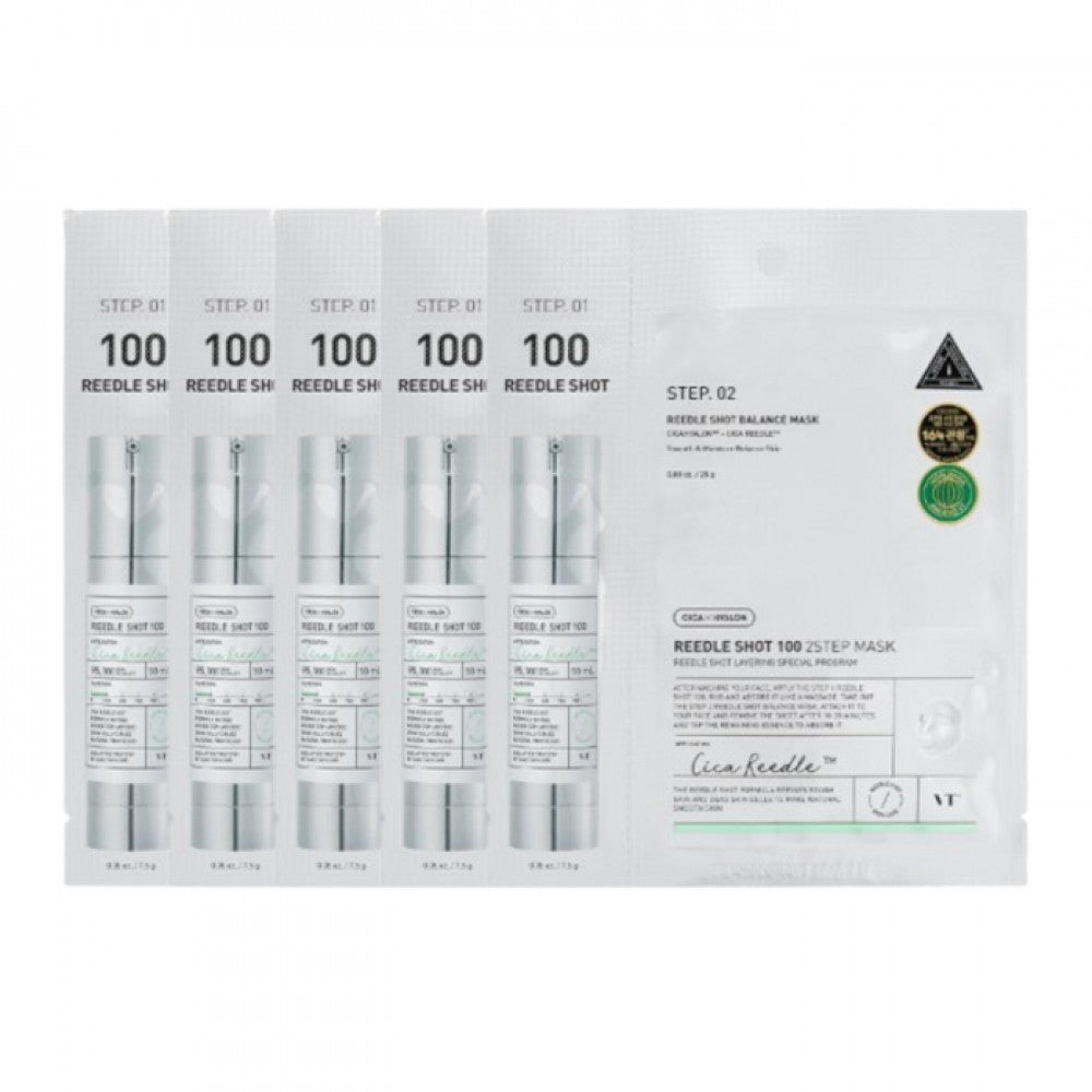 VT COSMETICS Reedle Shot 100 2-Step Hydrogel Mask