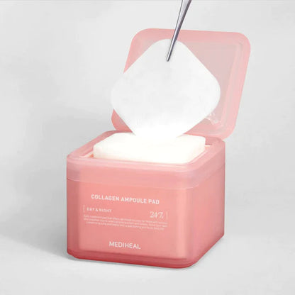 MEDIHEAL Collagen Ampoule Pad (100 подушечек)