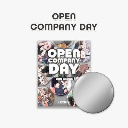 Pre-order [OPEN COMPANY DAY] CAN BADGE - LEZHIN Ver.