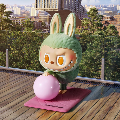 POPMART LABUBU Lazy Yoga