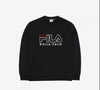 Fila hoodie men's and women's round neck long sleeves