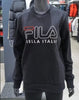 Fila hoodie men's and women's round neck long sleeves