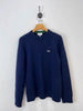 LACOSTE round neck wool pullover