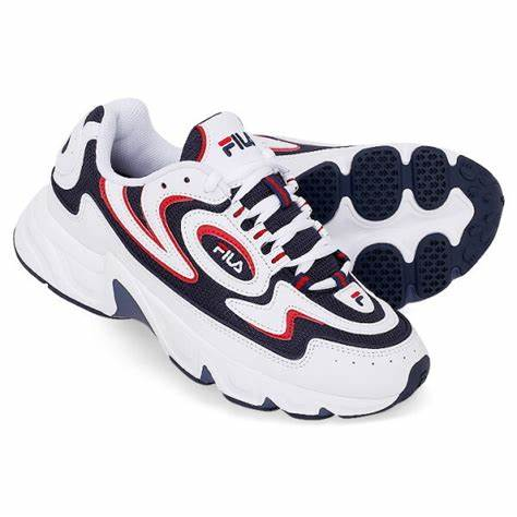 FILA casual color blocking sports shoes for men and women