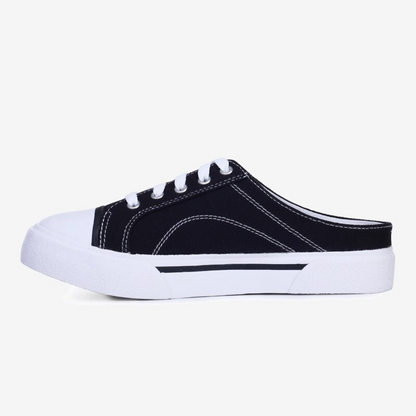 FILA Canvas Shoes for Men and Women Fashion One Step Lazy Shoes