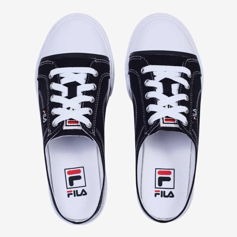 FILA キャンバスシューズ メンズとレディース ファッション ワンステップ レイジーシューズ