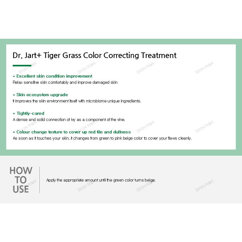 Dr.Jart+ Cicapair Tiger Grass Color Correcting Treatment SPF22 / PA++ 50ml