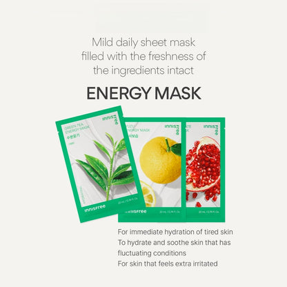 Innisfree 23NEW My Real Squeeze Masksheet 22ml*10PCS