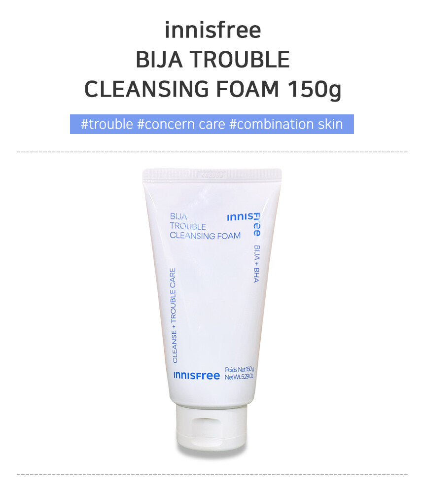 INNISFREE BIJA TROUBLE CLEANSING FOAM 150g