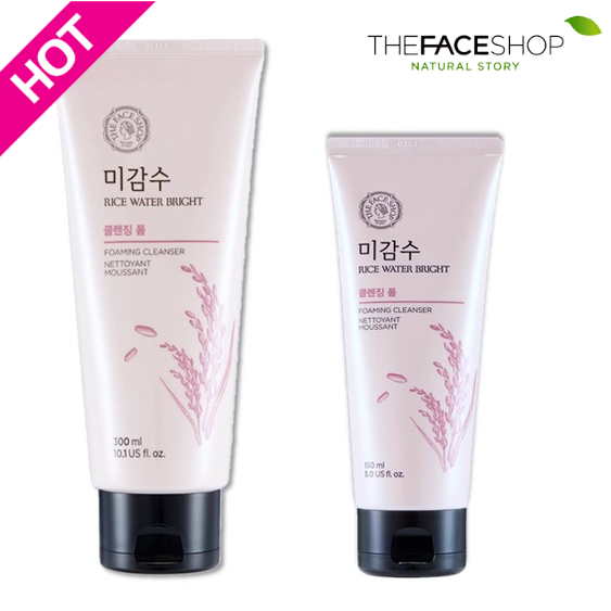 THE FACE SHOP Rice Water Bright - Cleansing Foam