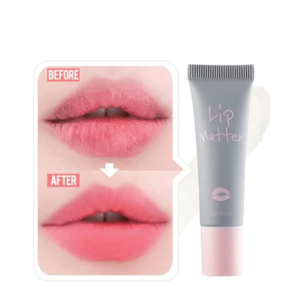 Rom&nd lip matter All glossy lipstick colors are matte.  Moisturizing lips. Lip primer