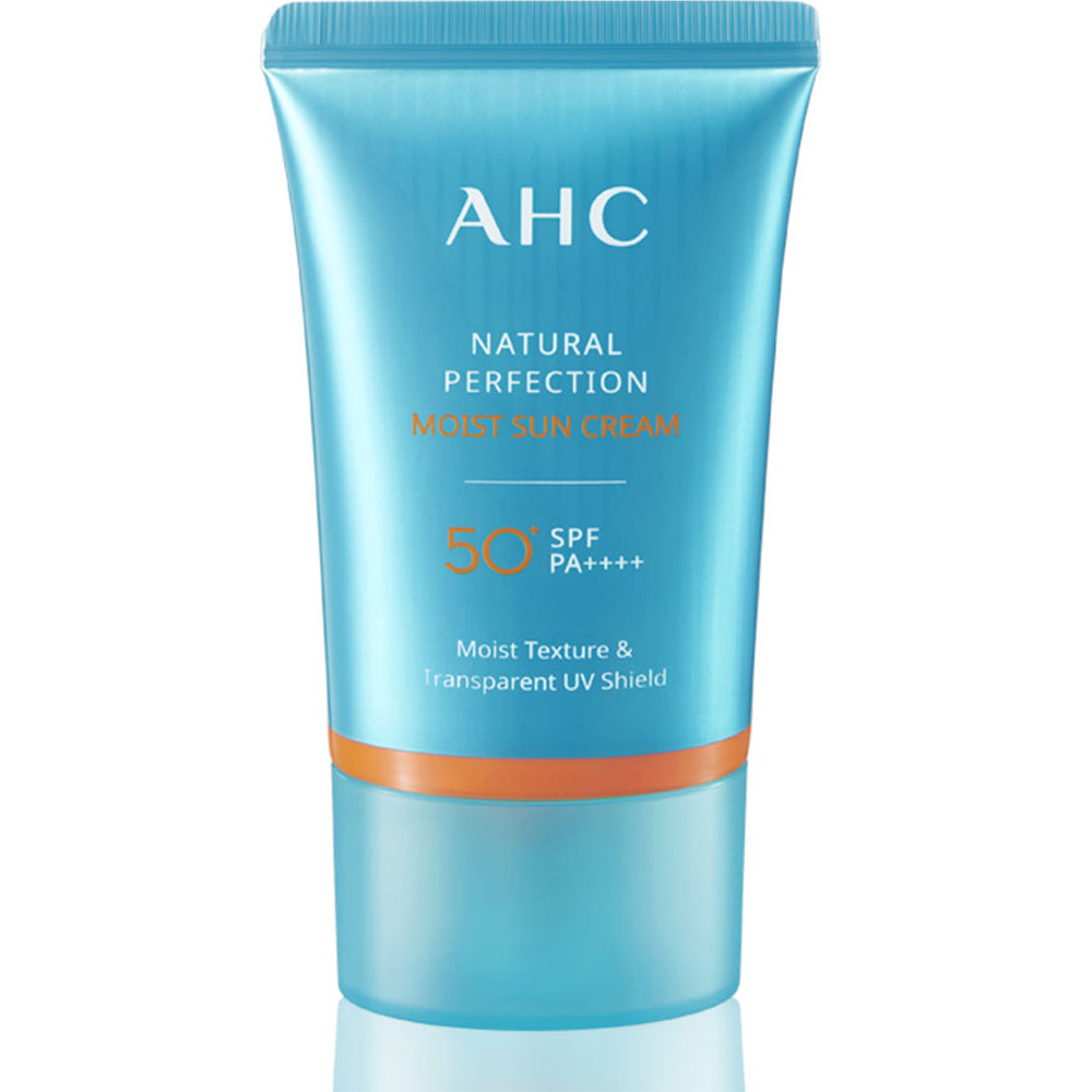 AHC Natural Perfection Увлажняющий солнцезащитный крем SPF50 + PA++ 50 мл