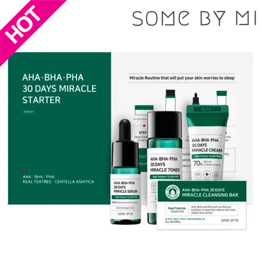 SOMEBYMI AHA BHA PHA 30 Days Miracle Starter Kit Edition All Beauty From Korea