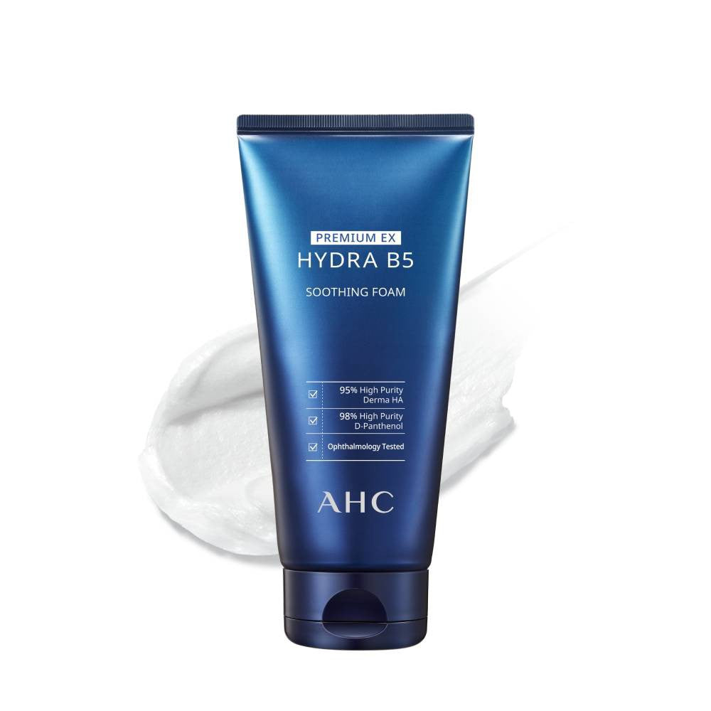 AHC Premium Ex Hydra B5 Soothing Foam 180ml (For hydrated and soothed skin)