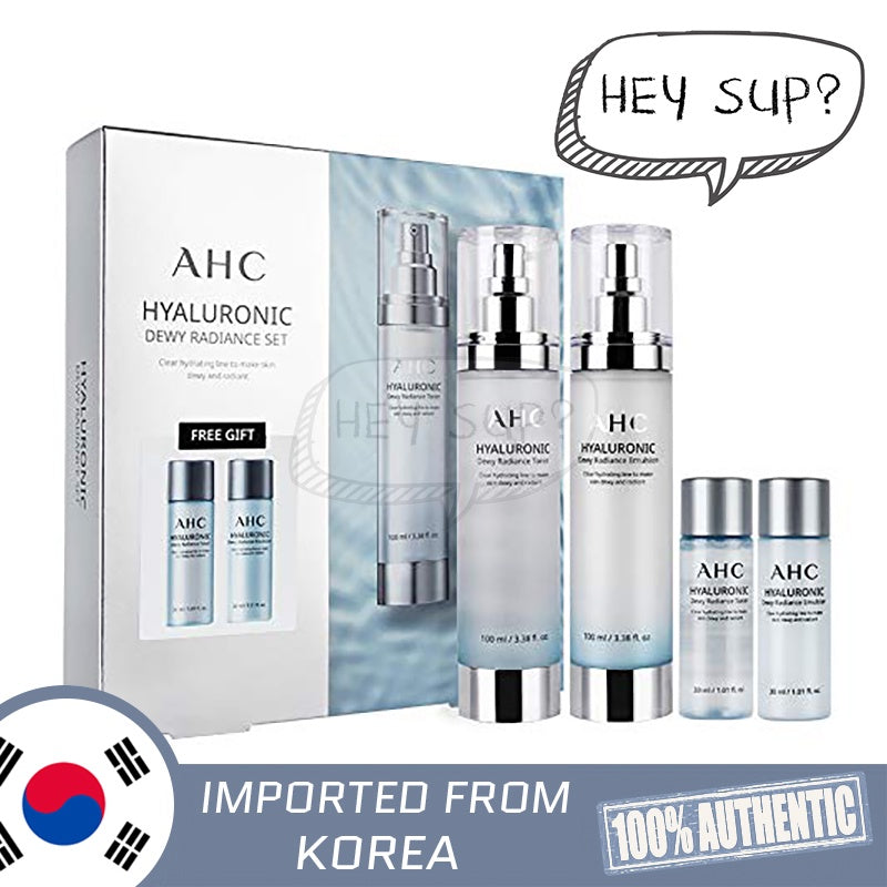 AHC Hyaluronic Dewy Radiance Skin Care Set