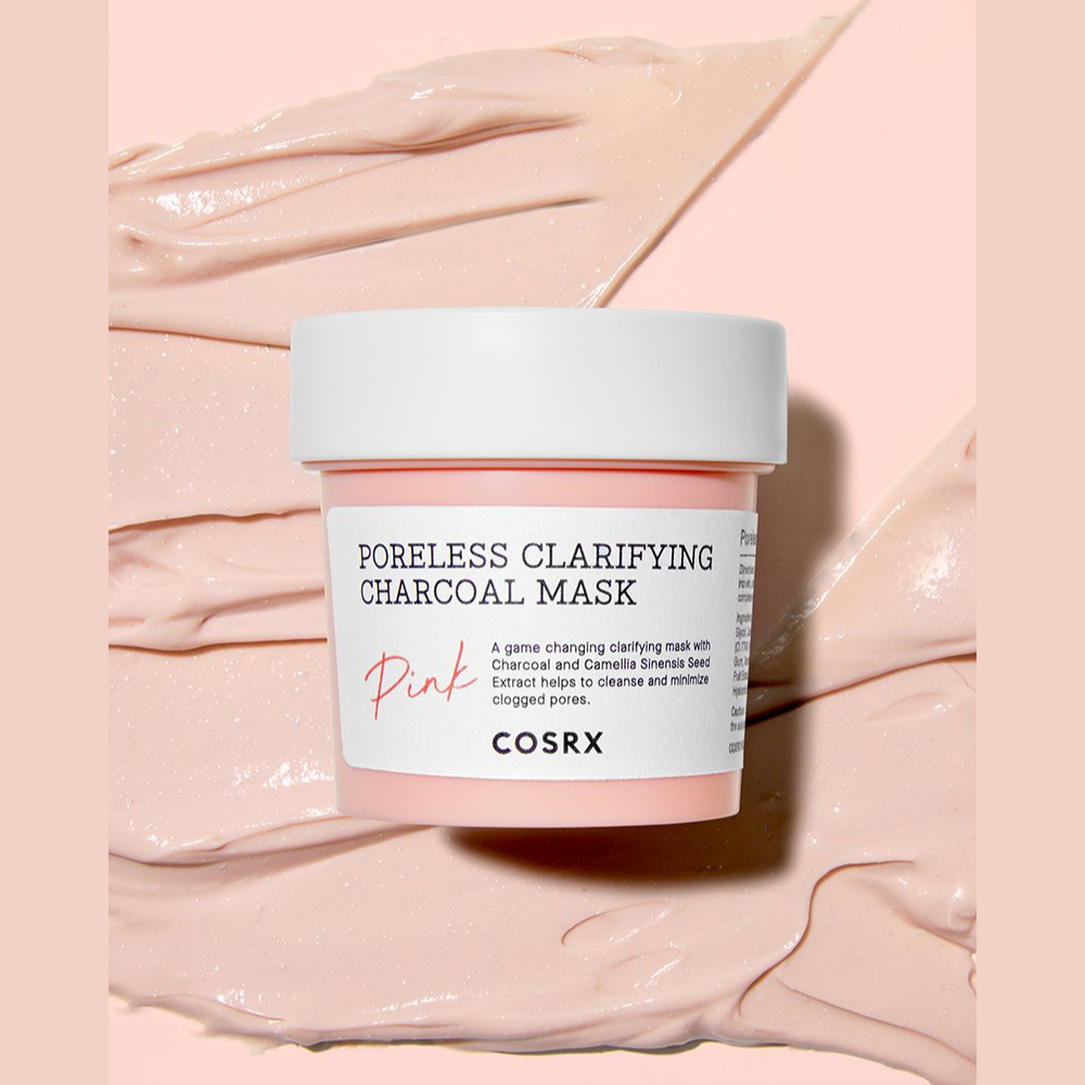 COSRX Poreless Clarifying Charcoal Mask - Pink 110g