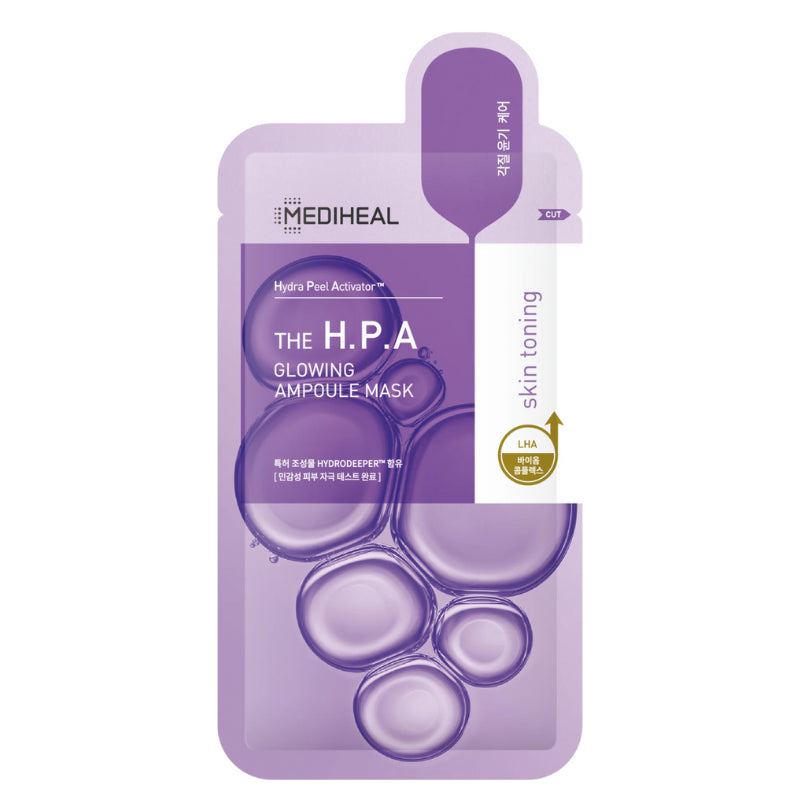 MEDIHEAL The H.P.A Glowing Ampoule Mask Set (10 masks)