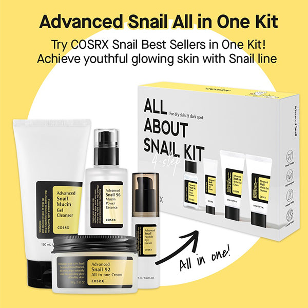 COSRX RX – Advanced Snail Kit (All About Snail Kit) - Premium  from Welcome to Sungsinsa - Just $21.33! Shop now at SUNGSINSA- Korea Beauty