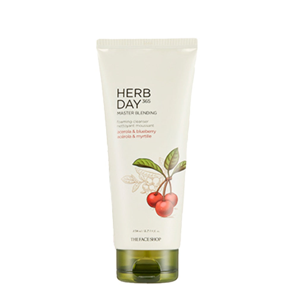 THE FACE SHOP herb day foam cleanser