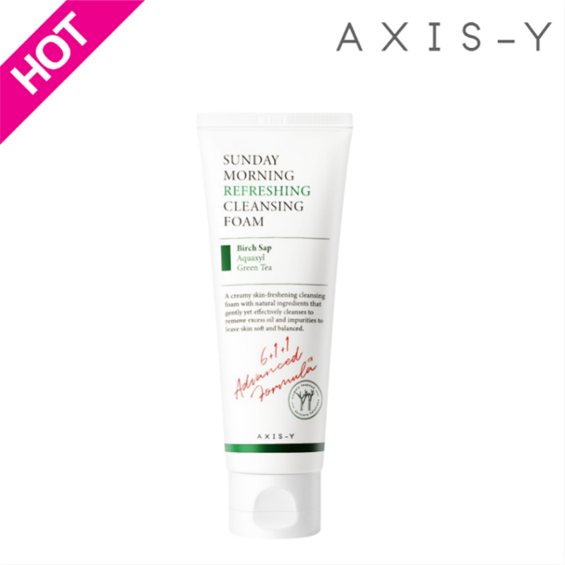 Axis-Y Sunday Morning Refreshing Cleansing Foam 120ml