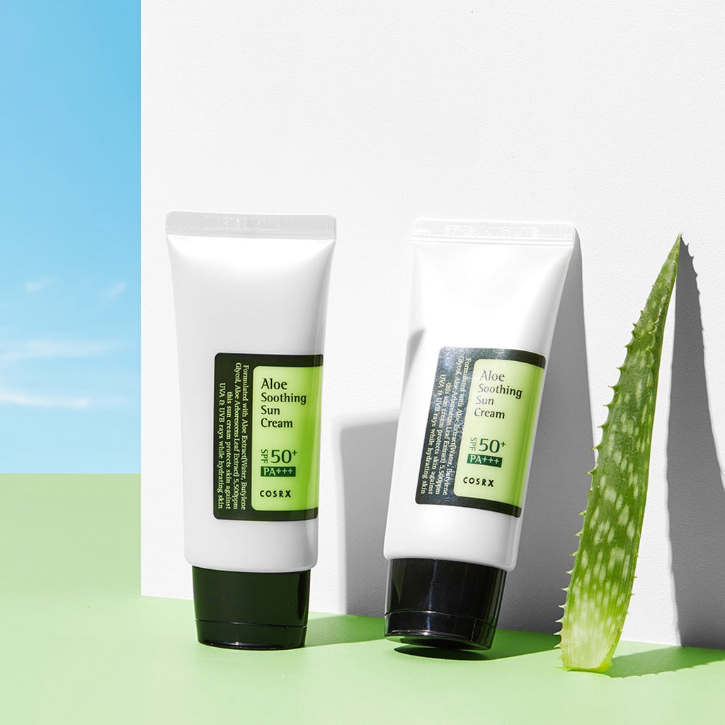 COSRX Aloe Soothing Sun Cream SPF50+ PA+++ 50ml  All Beauty From Korea - Premium  from Welcome to Sungsinsa - Just $9.04! Shop now at SUNGSINSA- Korea Beauty