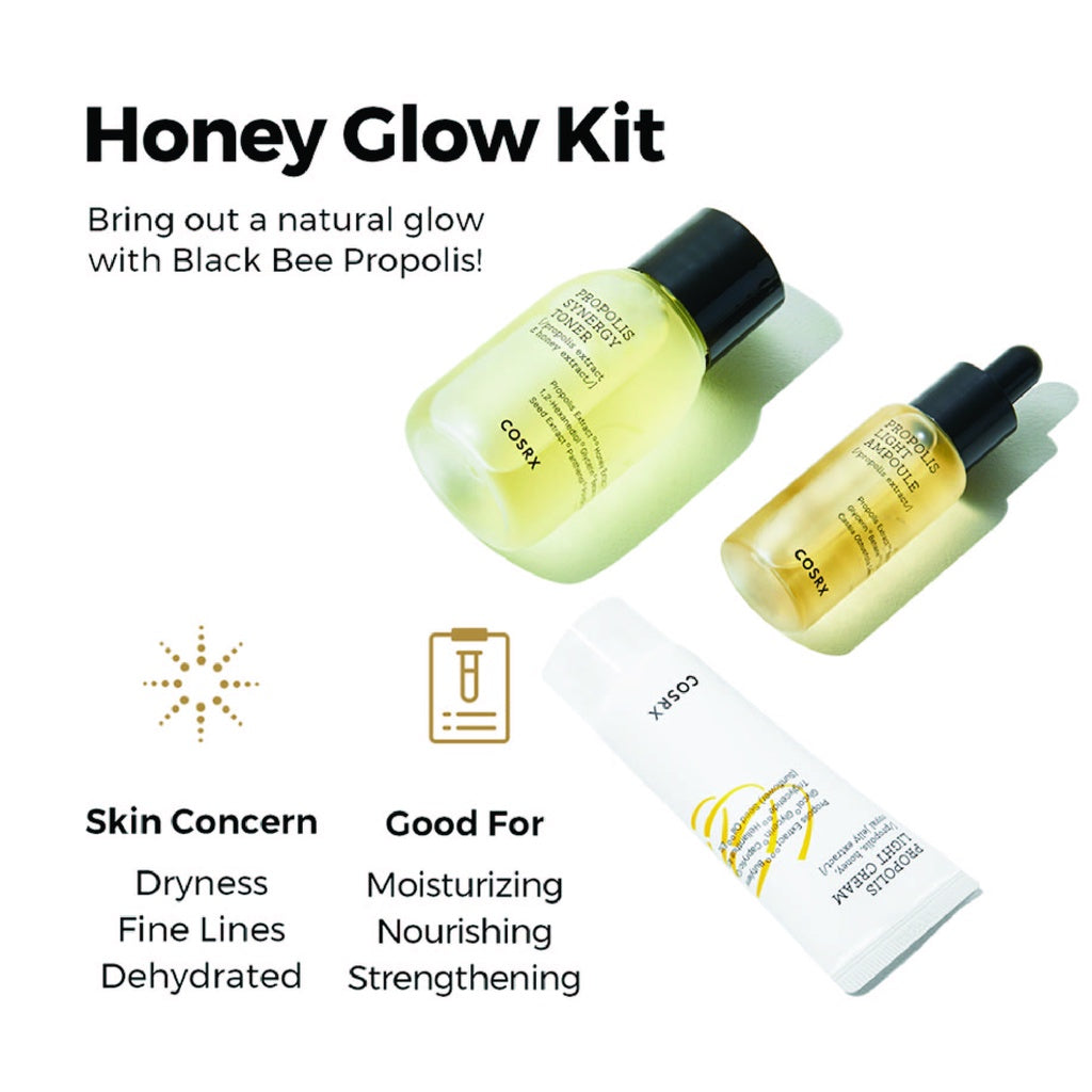 COSRX Honey Glow Kit 3 Step Packset