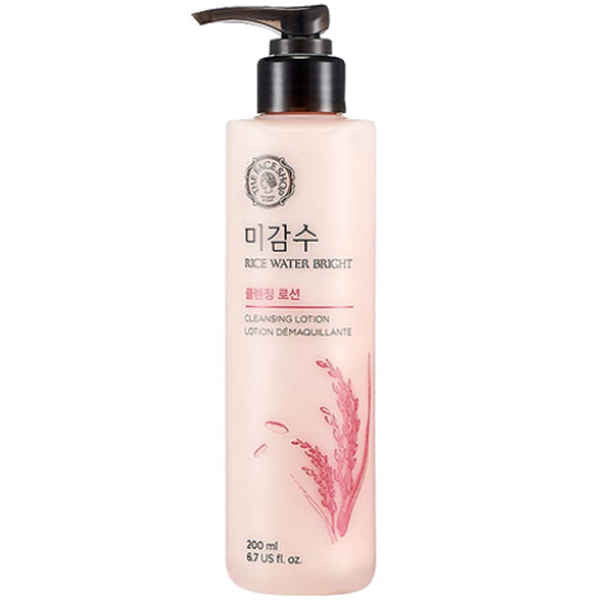 The Face Shop Rice Water Bright Facial Cleansing Lotion (200ml)