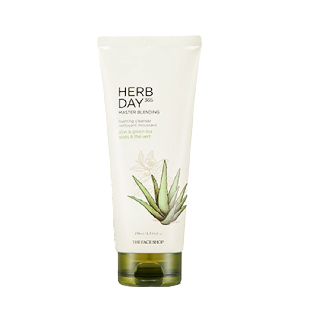 THE FACE SHOP herb day foam cleanser