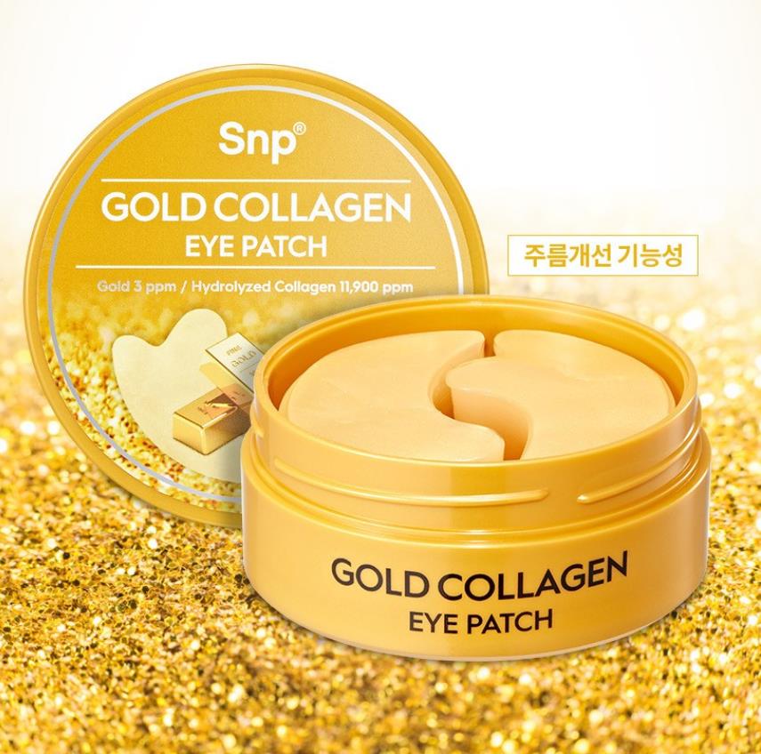 SNP Gold Collagen Eye Patch 60 pieces cosmetic shop