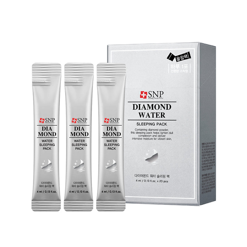 SNP ダイヤモンドウォーター スリーピングパックスティック 4ml×20個セット コスメショップ