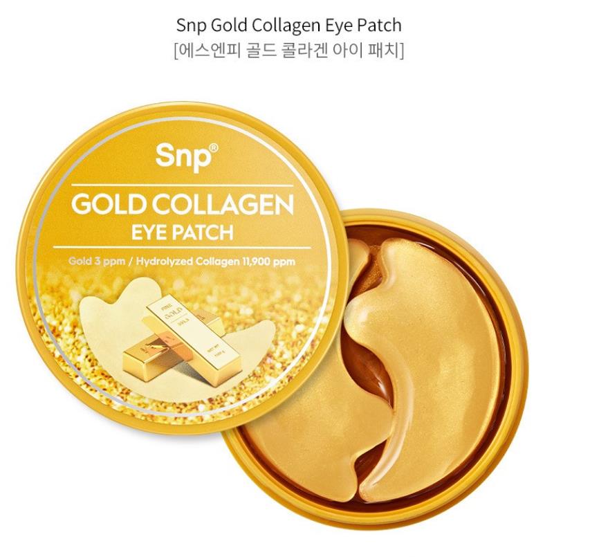 SNP Gold Collagen Eye Patch 60 pieces cosmetic shop