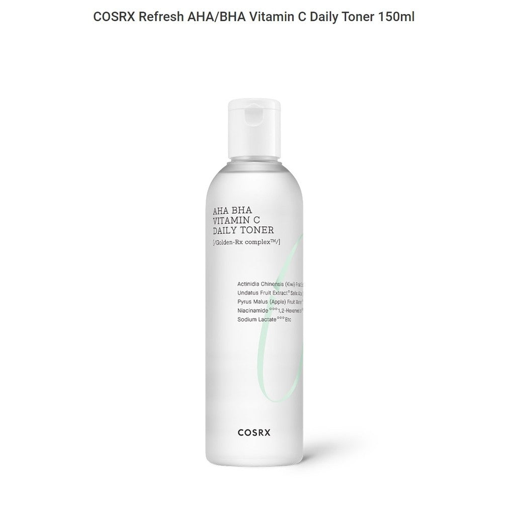 COSRX Refresh AHA BHA Vitamin C Daily Toner 150ml