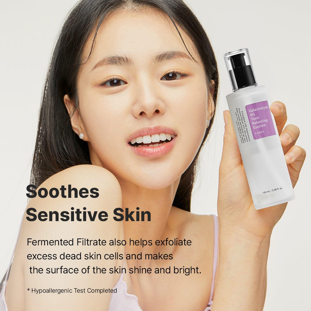 COSRX Galactomyces 95 Tone Balancing Essence 100ml cosmetic shop, Galactomyces Ferment Filtrate 95%, Brightening & Anti-Aging - Premium  from Welcome to Sungsinsa - Just $14.63! Shop now at SUNGSINSA- Korea Beauty