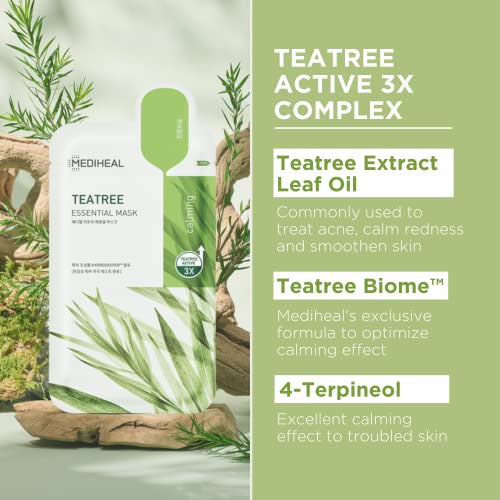 MEDIHEAL Tea Tree Essential Mask (Renewal) 10EA