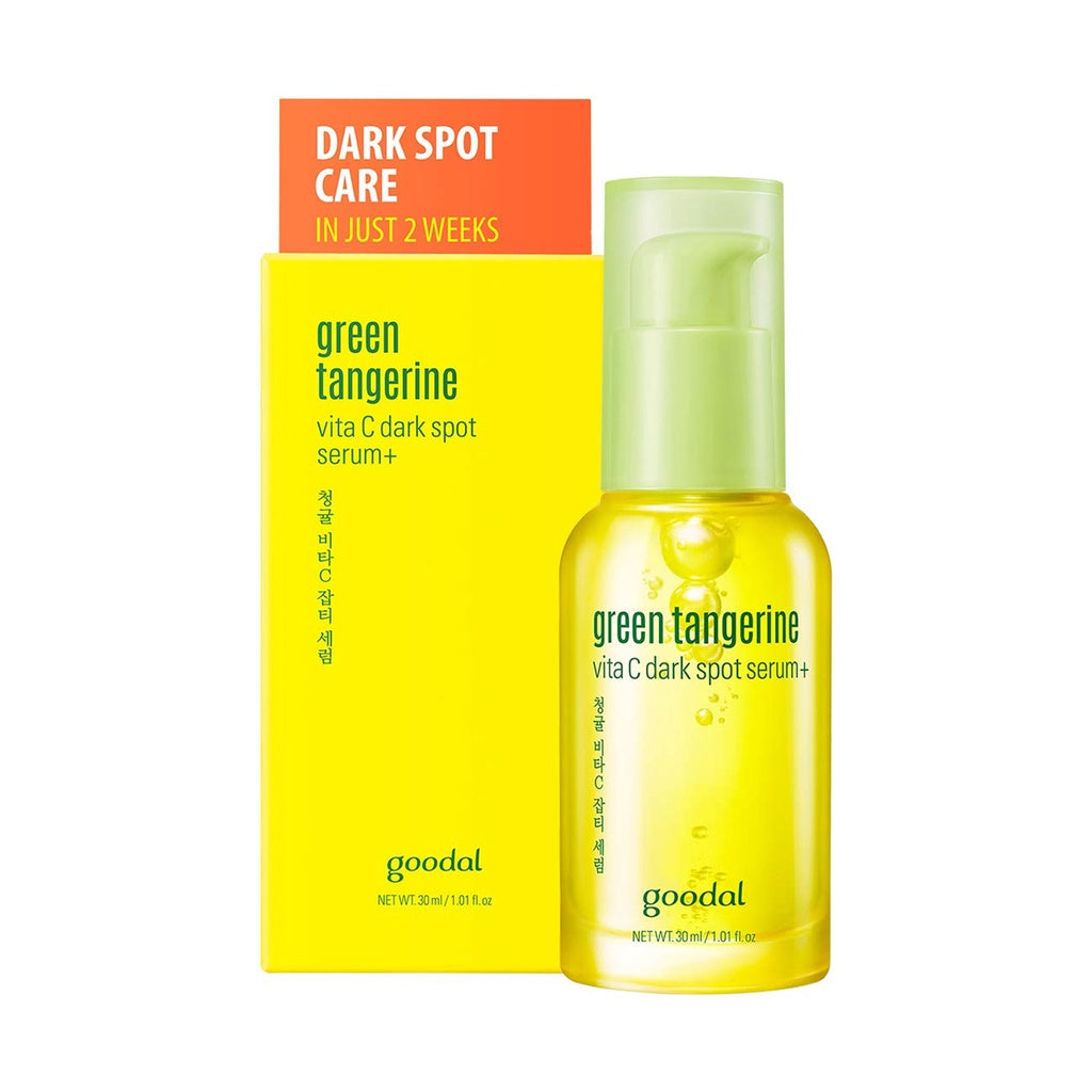 goodal green tangerine vita c dark spot care serum