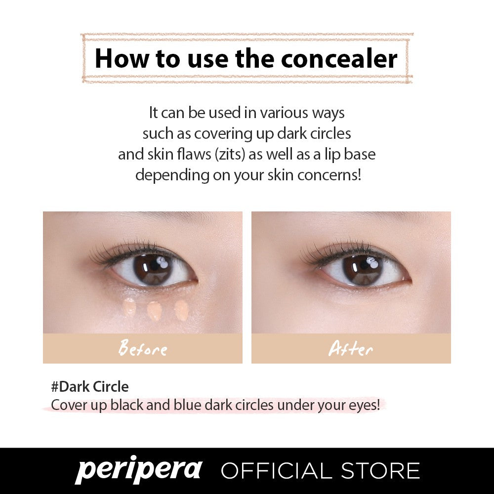 [PERIPERA] Double Longwear Cover Concealer 5.5g