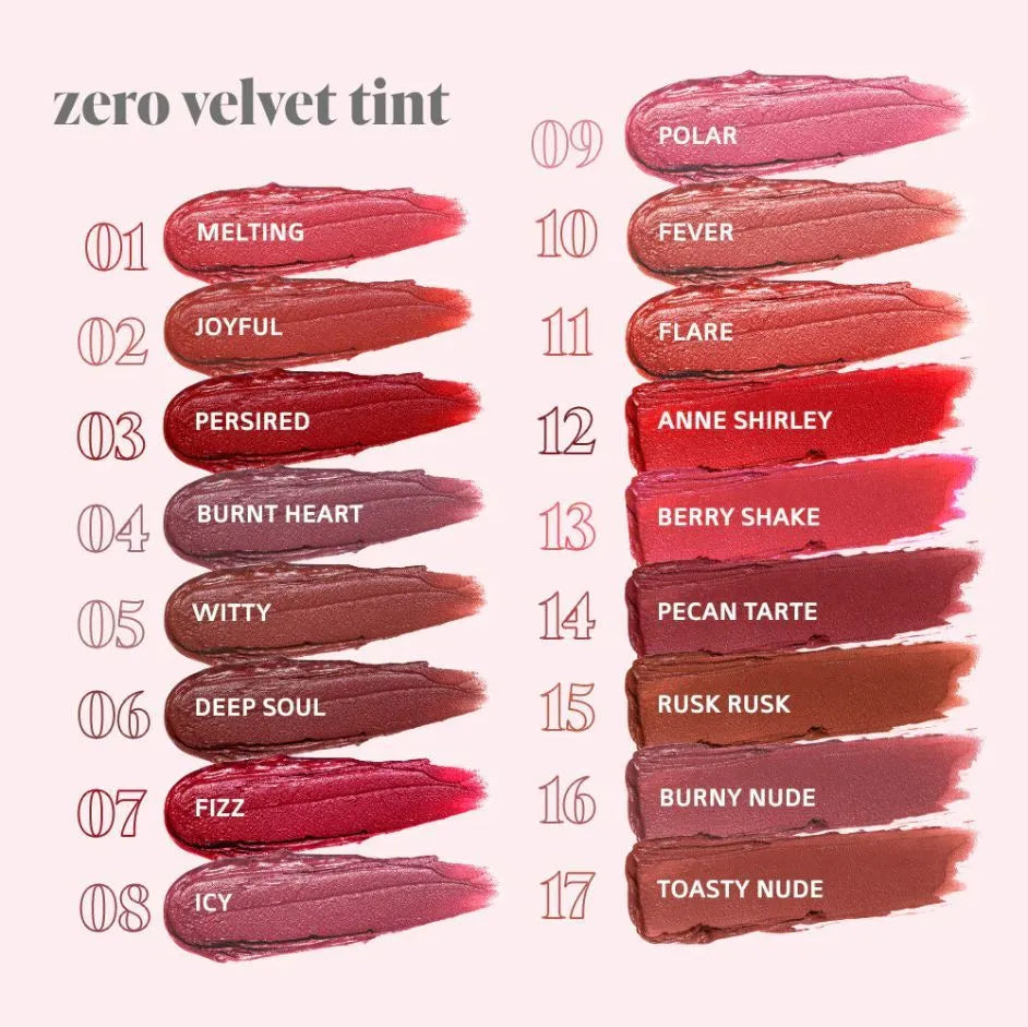 Rom&nd Zero Velvet Tint  Best Price in 2023 at SUNGSINSA- Korea Beauty –  SUNGSINSA- Korea Beauty Store