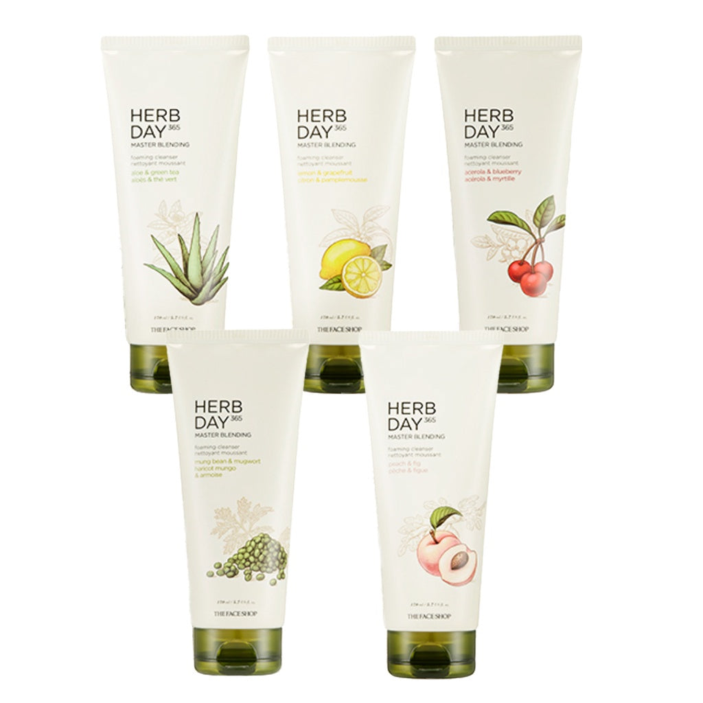 THE FACE SHOP herb day foam cleanser