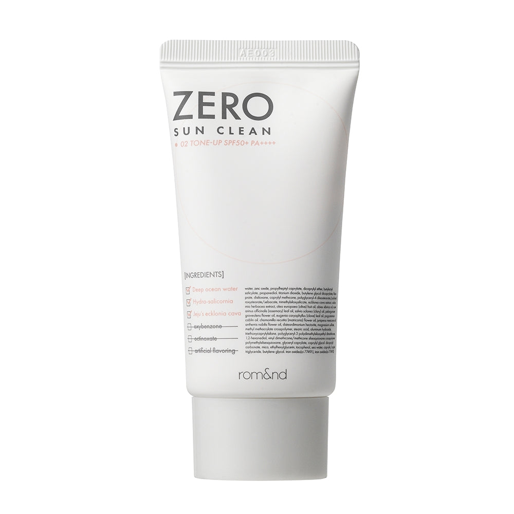 ROM&ND  Zero Sun Clean SPF50+ PA++++ 50ml