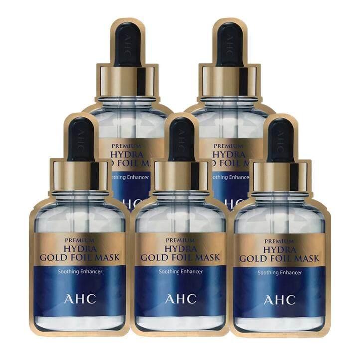 AHC Premium Hydra Gold Foil Mask(25G X 5Ea)