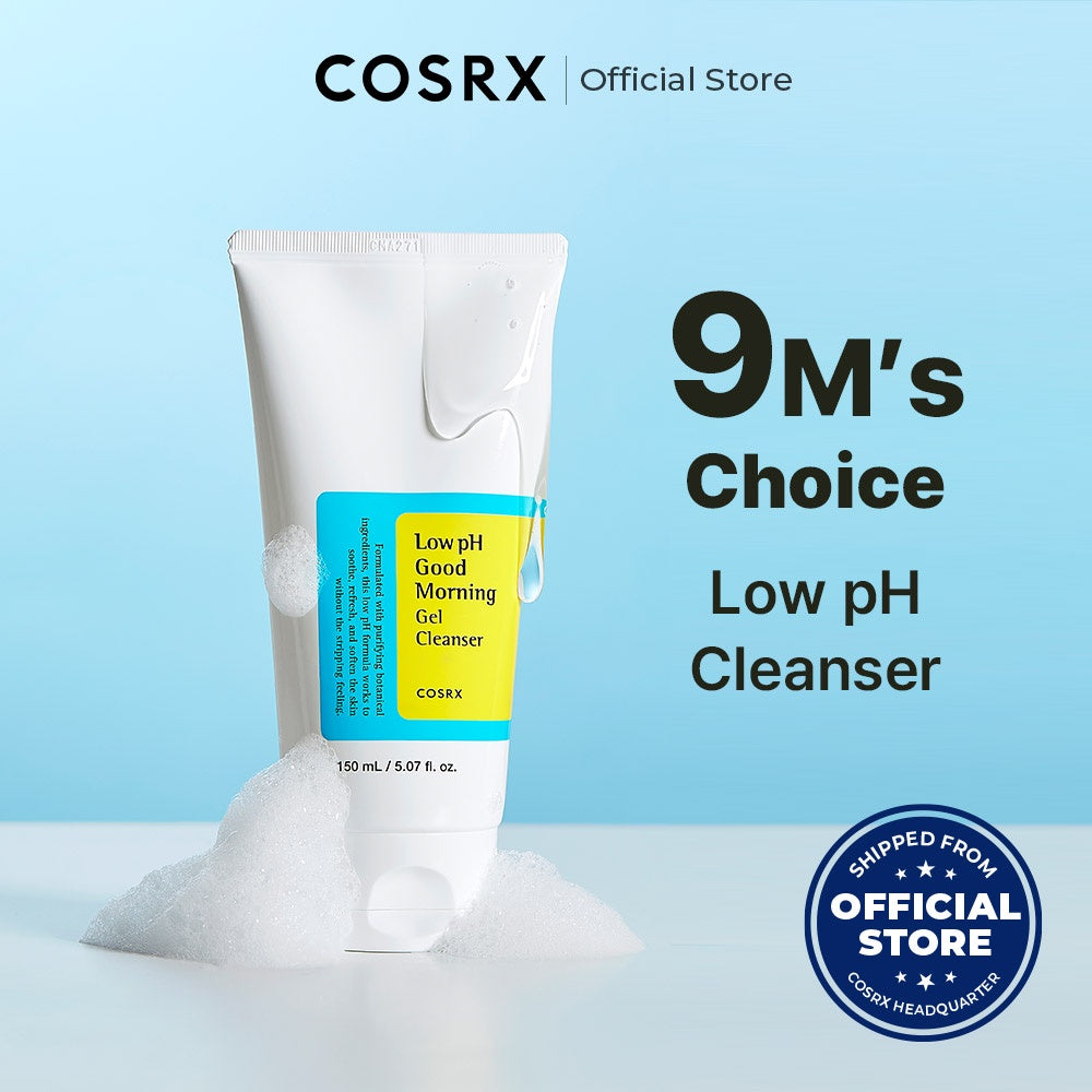 COSRX  Low pH Good Morning Gel Cleanser 150ml, BHA 0.5%, Tea Tree Leaf Oil 0.5%, Daily Mild Cleanser for Sensitive Skin - Premium  from Welcome to Sungsinsa - Just $9.92! Shop now at SUNGSINSA- Korea Beauty